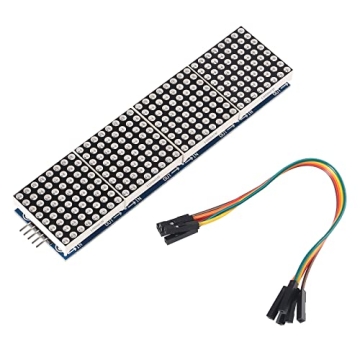 ALAMSCN MAX7219 LED Matrix Module for Arduino & Raspberry Pi