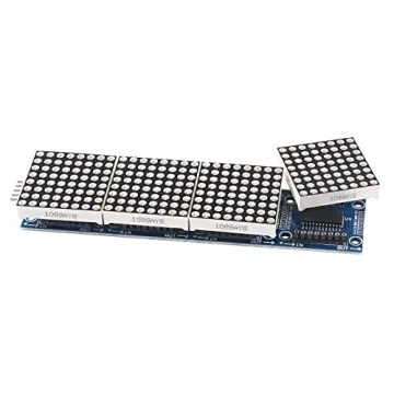 ALAMSCN MAX7219 LED Matrix Module for Arduino & Raspberry Pi
