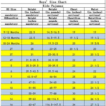 KikizYe Halloween Pajamas Little Boys Girls Pumpkin Sleepwear Kids Long Sleeve Pjs Size 7