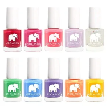 ella+mila Quick Dry Nail Polish Set - 10 Pack Gift Set