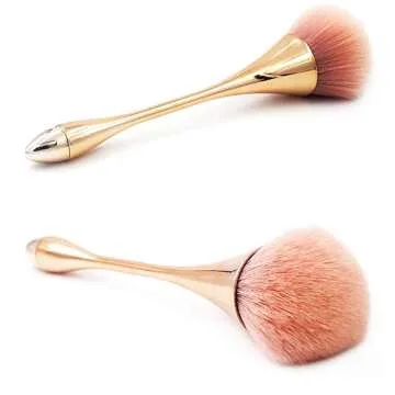 SILPECWEE 2 Pcs Nail Brushes - Cleaning, Makeup & Acrylic Nail Brush Set - Manicure Brush Tools