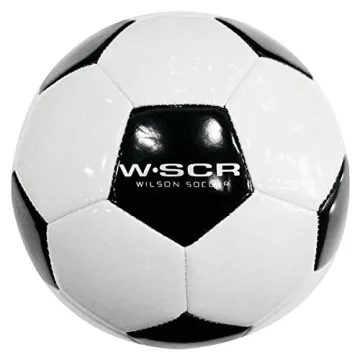 WILSON Size 3 Soccer Ball - Durable Synthetic Leather & Stylish