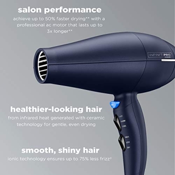 Conair Hair Dryer for Curls and Waves | Reduces Frizz