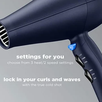 Conair Hair Dryer for Curls and Waves | Reduces Frizz