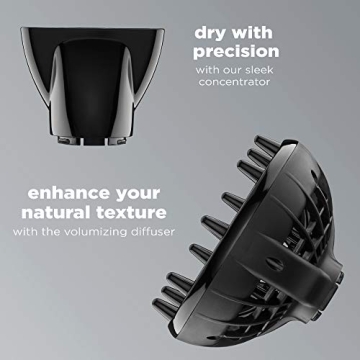 Conair Hair Dryer for Curls and Waves | Reduces Frizz