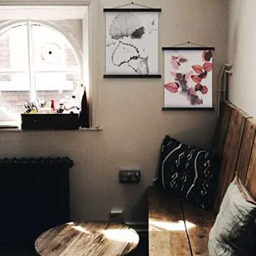 34x22 Magnetic Light Wood Frame for Photos and Artwork