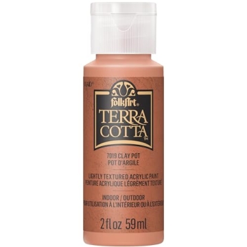 FolkArt Clay Pot Terra Cotta Acrylic Paint - Ideal for Creative DIY Projects and Crafts