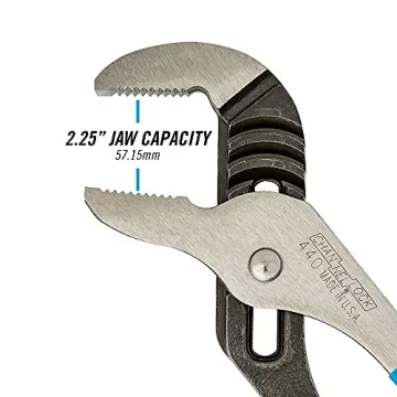 Channellock 12-Inch Pliers USA Made High-Carbon Steel Comfort Grips