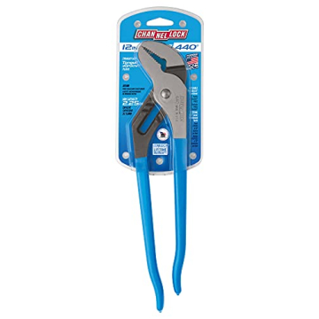 Channellock 12-Inch Pliers USA Made High-Carbon Steel Comfort Grips