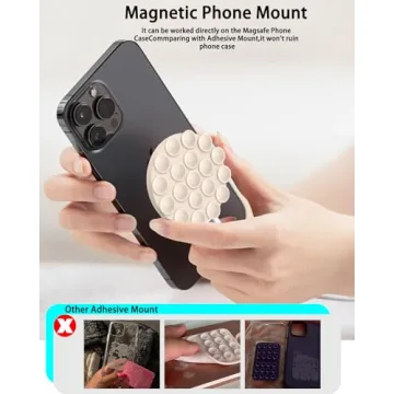 Omee Magnetic Suction Phone Mount for iPhone 15 Series