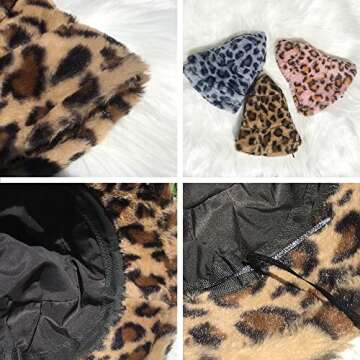 Buy Stylish Fuzzy Sheep Print Bucket Hat for All Seasons