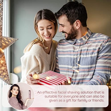 Painless Rechargeable Facial Hair Remover for Women
