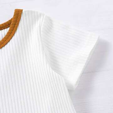 Happy Town Baby Shorts Set for 6-12 Months - Summer Style