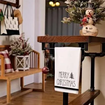 ARKENY Christmas Kitchen Towels Set - Perfect Holiday Decor