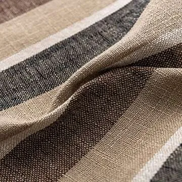 NATUS WEAVER Decorative Stripe Throw Pillow Covers Set