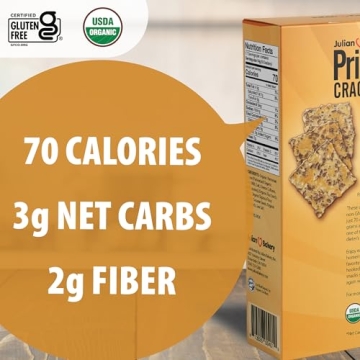 Primal Thin Crackers Parmesan Organic Gluten-Free Low Carb