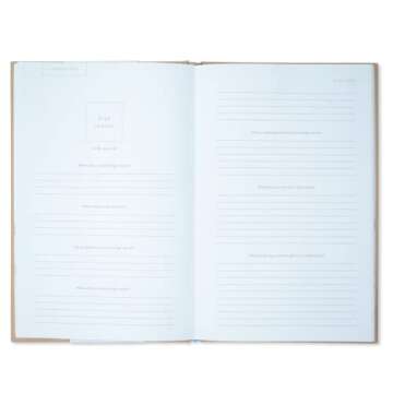 Promptly Journals, My Autobiography: From Birth to Golden Years (Cashew, Leatherette) | Prompted Autobiography Journal | Life Story Journal | Journal for Preserving History