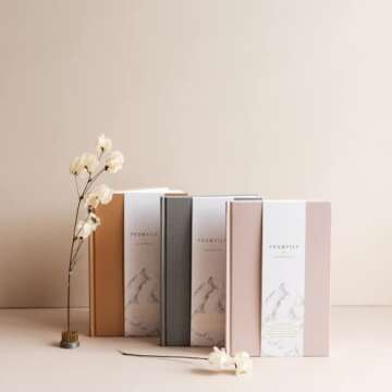 Promptly Journals, My Autobiography: From Birth to Golden Years (Cashew, Leatherette) | Prompted Autobiography Journal | Life Story Journal | Journal for Preserving History