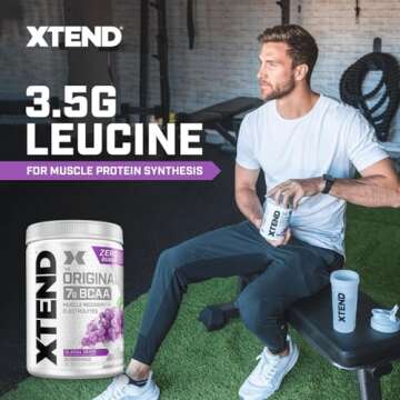 XTEND BCAA Powder 7g BCAAs & L-Glutamine for Recovery