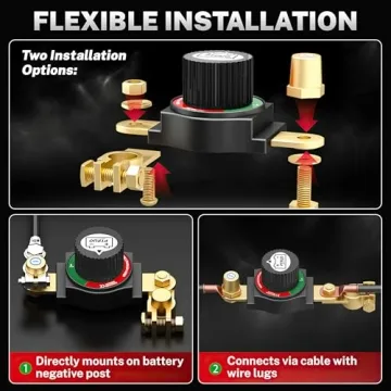 PTPUO Battery Switch for Efficient Vehicle Storage