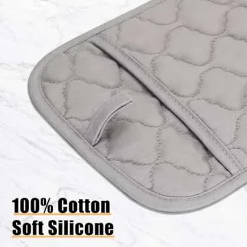 Essential 12PC Kitchen Mitts and Towels Set - Heat Resistant