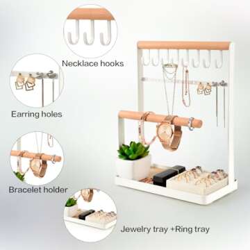 Elegant PAMANO Jewelry Organizer for Stylish Accessory Storage