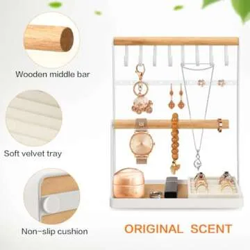 Elegant PAMANO Jewelry Organizer for Stylish Accessory Storage