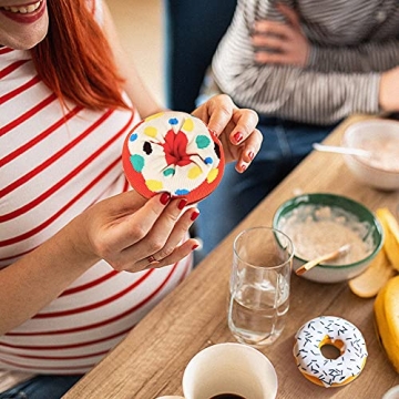 Cute and Fun Donut Socks Box for Women and Girls
