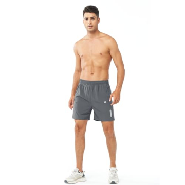 Buy Lightweight NORTHYARD Men's Athletic Running Shorts