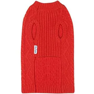 Stylish Blueberry Pet Wool Blend Pullover Sweater for Dogs