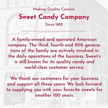 Sweet Candy Company Salt Water Taffy Individually Wrapped - Salt Water Taffy Candy Bulk, Old Fashioned Cotton Candy Flavor, Soft and Chewy, Single Flavor Assortment - 3 lb Bag, Cotton Candy Flavored