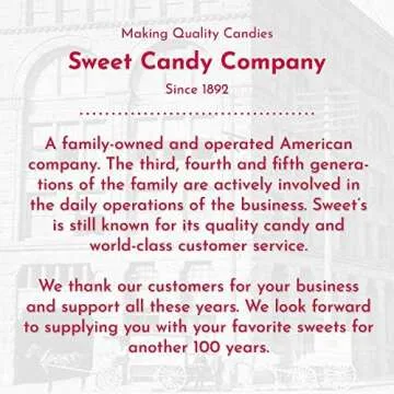 Sweet Candy Company Salt Water Taffy Individually Wrapped - Salt Water Taffy Candy Bulk, Old Fashioned Cotton Candy Flavor, Soft and Chewy, Single Flavor Assortment - 3 lb Bag, Cotton Candy Flavored