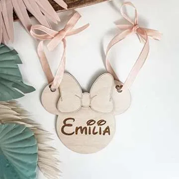 Personalized Disney Stroller Name Tag for Kids' Magic