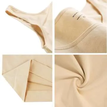 EUYZOU Tummy Control Women's Shapewear Tank Tops 2pk