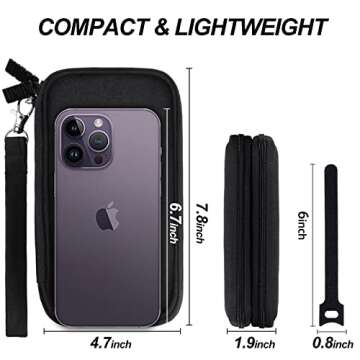 Electronics Organizer Travel Case for All Tech Accessories