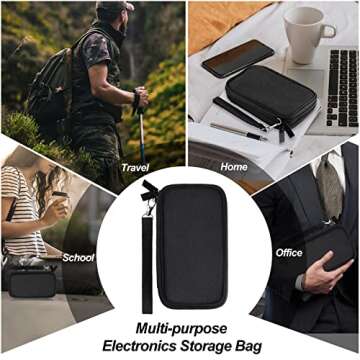 Electronics Organizer Travel Case for All Tech Accessories