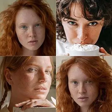 Hfpengzan Freckle Pen 2 Colors, Natural Lifelike Freckle Makeup Pen Magic Freckle Color,Waterproof Longlasting Soft Dot Sopt Pen,for Natural Effortless Sunkissed Makeup-Chestnut&Dark Brown