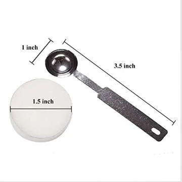 Aokbean European Retro Sealing Wax Beads Set Star Shape Sealing Wax Beads with Tea Light,Antique Bronze Engraved Wax Scale and Melting Spoon (Light Pink)