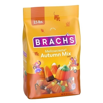 Brach's Mellowcreme Autumn Mix Candy Corn Bag - 2.5 Pounds