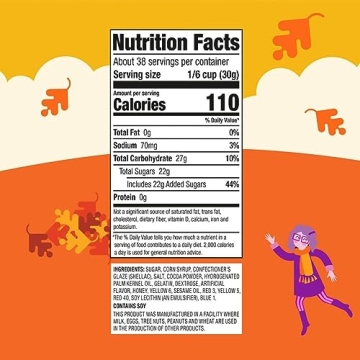 Brach's Mellowcreme Autumn Mix Candy Corn, 2.5 Lbs