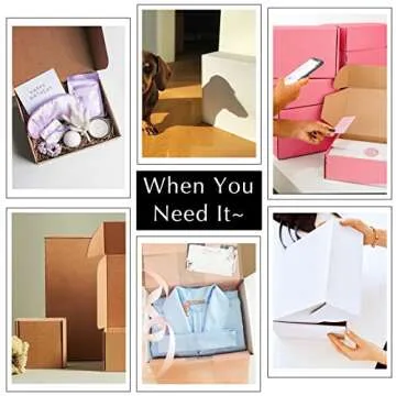 11x8x2 White Cardboard Boxes - 30 Pack Shipping Boxes for Small Business Mailing, Corrugated Packaging