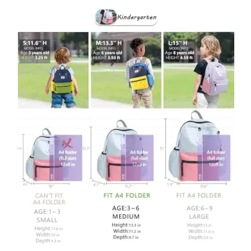 atgark Kids Backpack for School, Lightweight and Safe