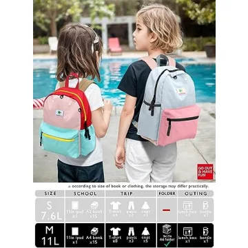 atgark Kids Backpack for School, Lightweight and Safe
