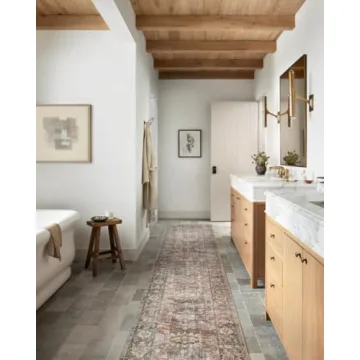 Elegant Loloi Amber Lewis Georgie Area Rug in Bordeaux