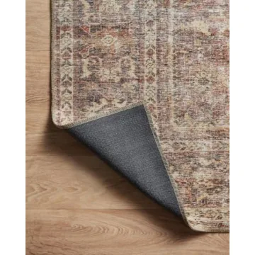 Elegant Loloi Amber Lewis Georgie Area Rug in Bordeaux