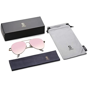 SOJOS Aviator Sunglasses for Men and Women