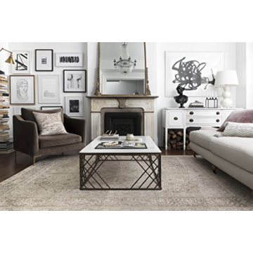 Loloi II Loren Sand/Taupe 7'-6" x 9'-6" Area Rug