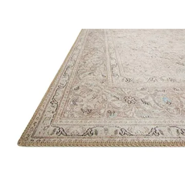 Loloi II Loren Sand/Taupe 7'-6" x 9'-6" Area Rug