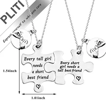 BFF Matching Bracelets - Short & Tall Friendship Jewelry