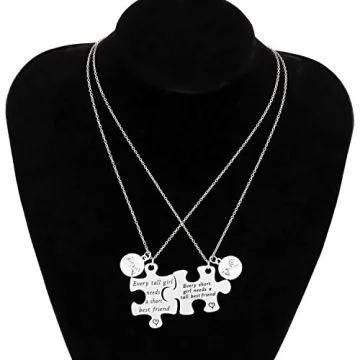 BFF Matching Bracelets - Short & Tall Friendship Jewelry